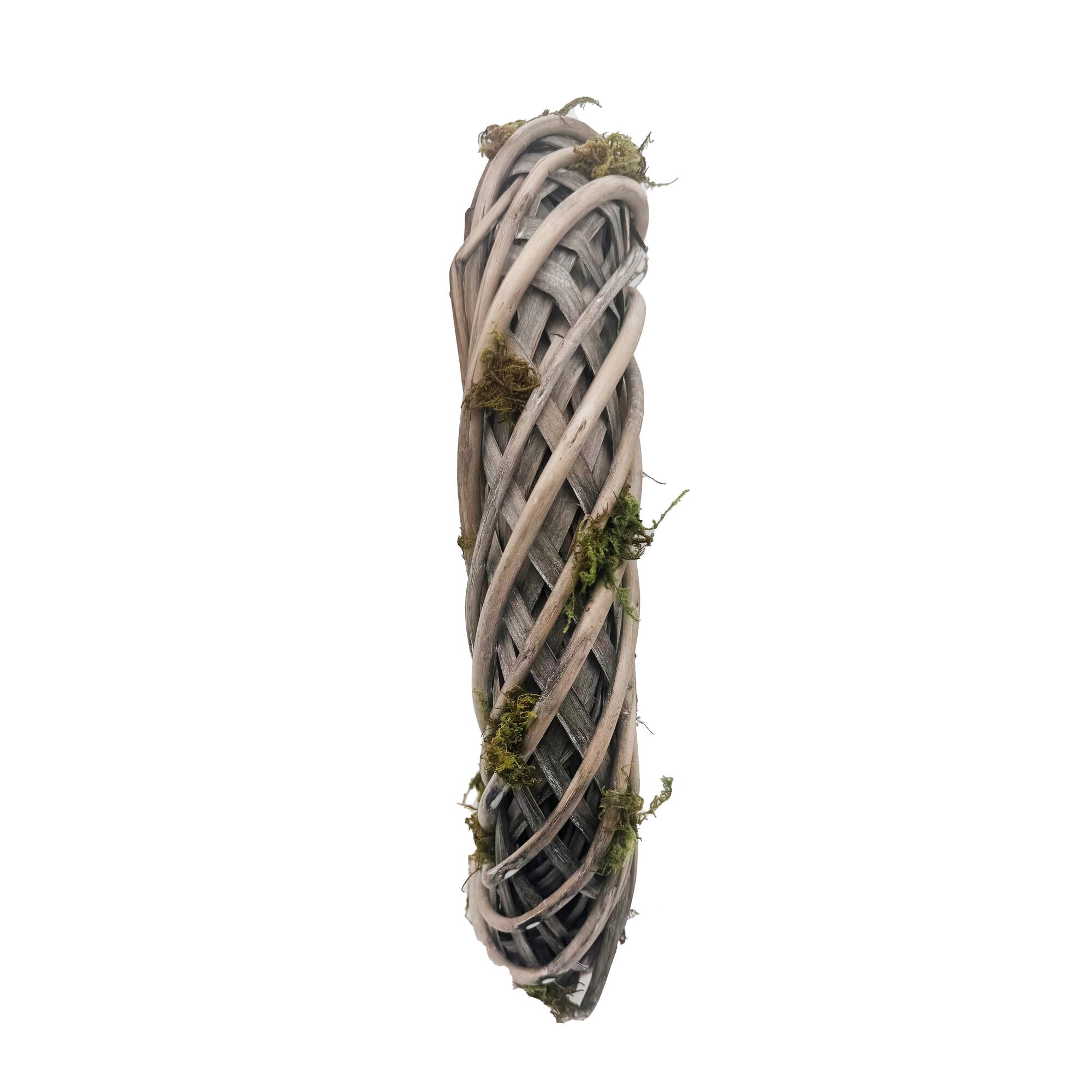 15" Willow Heart with Moss Wreath by Ashland®